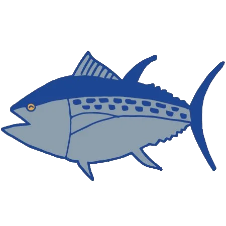 Bluefin pin design